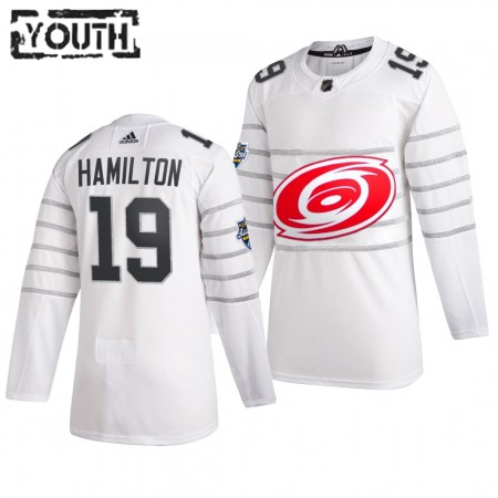 Carolina Hurricanes Dougie Hamilton 19 Wit Adidas 2020 NHL All-Star Authentic Shirt - Kinderen